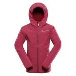 Detská softshellová bunda s membránou alpine pro omano 2 růžová 116-122