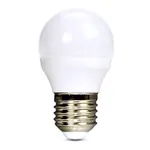 Žárovka LED E27  6W G45 bílá teplá SOLIGHT WZ412-1