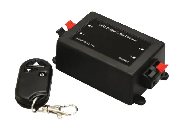Ovladač pro Led pásek 12/24V - stmívač pro LED pásky + dálkové ovládání - rozbaleno - poškozený obal