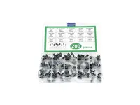 Sada elektrolytických kondenzátorů 200ks (0,1uF - 220uF)