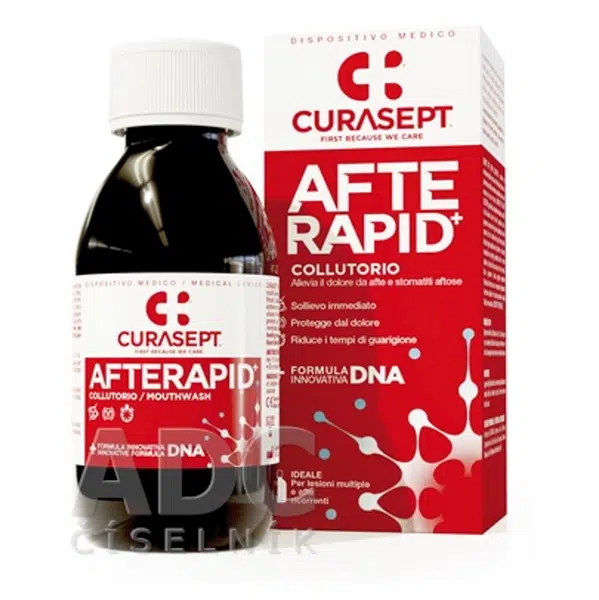 CURASEPT Afterapid+ Ústní voda 125 ml