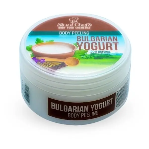 HRISTINA Přírodní tělový peeling bulharský jogurt a mořská soli 250 ml