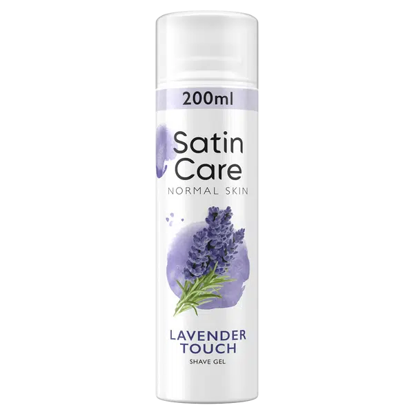 GILLETTE Satin Care Lavender Touch Gel na holení 200 ml