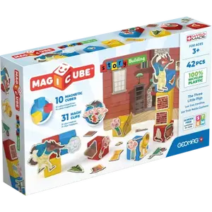 Geomag Magicube Three Little Pigs 42 dílků