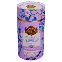BASILUR Floral harmony lavender berry zelený čaj 75 g