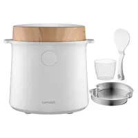 CONCEPT RE3030 Rýžovar digitální bílá dekor dřeva 1,5 l