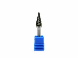 GEKO Stopková fréza na kov, kuželová, 12 x 25 mm, stopka 6 mm