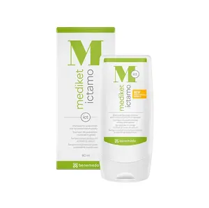 MEDIKET Ictamo šampon mastné lupy a seborea 80 ml