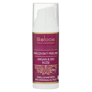 SALOOS Královský peeling Argan  Q10  Růže  50 ml