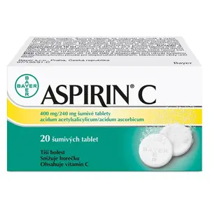 ASPIRIN C Šumivé tablety 20 kusů