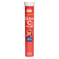 GS Extra C 500 mg červený pomeranč 20 + 5 šumivých tablet