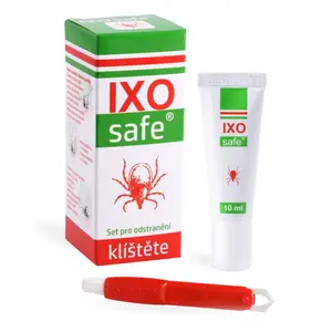 IXOSAFE Pro bezpečné odstranění klíšťat + pinzeta 10 ml