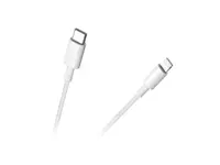 Kabel REBEL RB-6009-100-W USB-C/Lightning 1m White