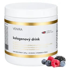 VENIRA Kolagenový drink příchuť lesní plody 189 g