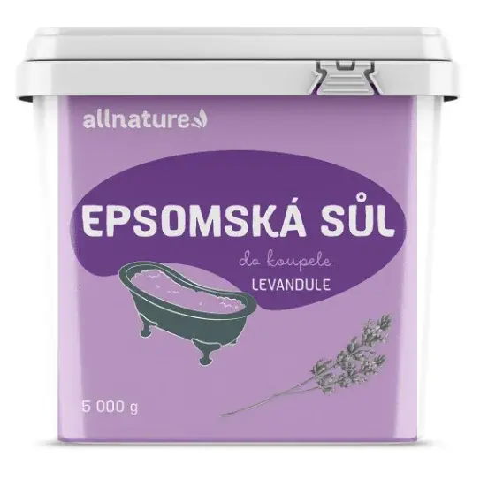 ALLNATURE Epsomská sůl Levandule 5 kg