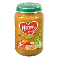 HAMI Masozeleninový příkrm pestrá zelenina s krůtou od uk. 8 měsíce 200 g