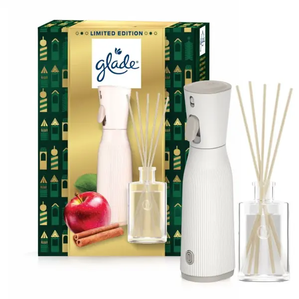 GLADE ONE Twinkling Apple & Cinnamon vánoční dárková sada