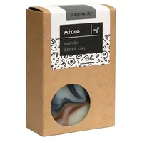 CALTHA Tuhé mýdlo Badyán s černým uhlím 100 g