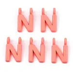 Rack Plating Spray Painted Alloy 2-Loop Link Pendants
