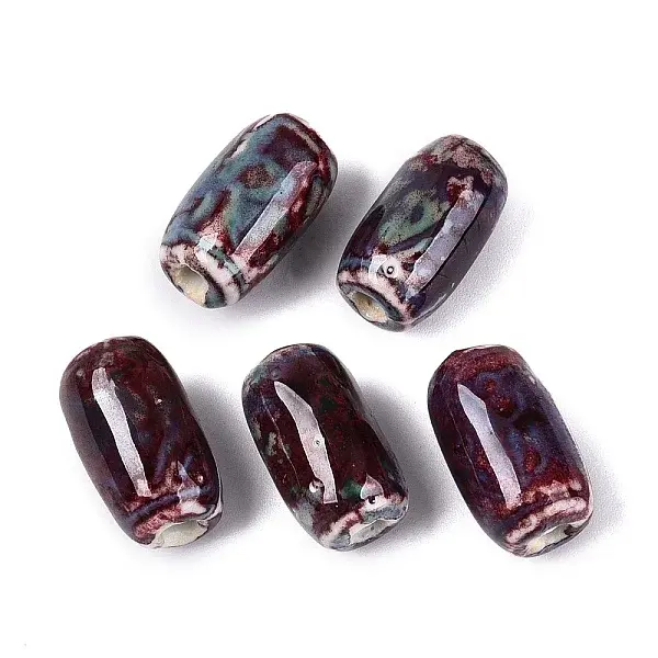 Vintage Handmade Porcelain Beads