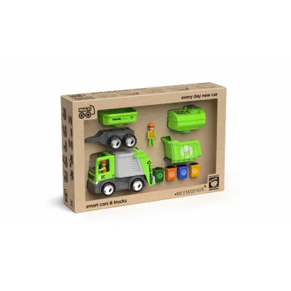 MultiGO City ECO  set - figurky Igráčků s auty