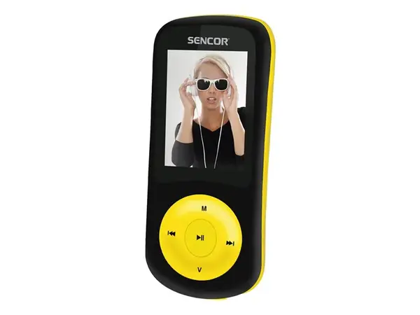 Přehrávač MP3/MP4 SENCOR SFP 5870 Black/Yellow 8GB