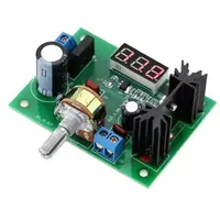 Napájecí modul, stabilizovaný zdroj s LM317 a voltmetrem