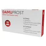 DAMUPROST Rektální čípky 10 kusů