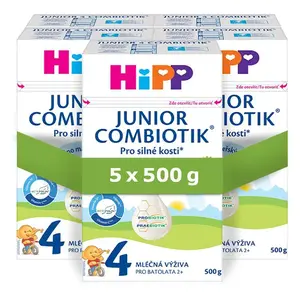 HiPP 4 Combiotik junior mléčná výživa 5 x 500 g