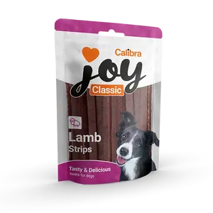 CALIBRA Joy dog classic lamb strips jehněčí plátky 250 g
