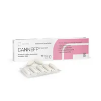 CANNEFF VAG SUP Vaginální čípky 10 kusů