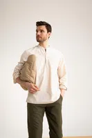 DEFACTO Slim Fit košile s dlouhým rukávem