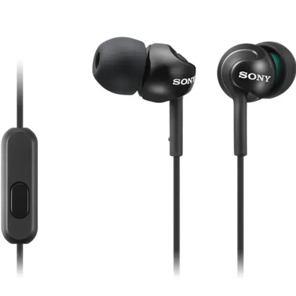 Sluchátka SONY MDR-EX110AP handsfree černé