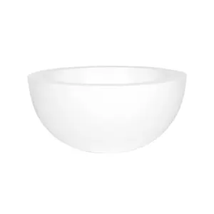 Květináč Vic Bowl, barva matná bílá, více velikostí - PotteryPots Velikost: S - v. 18 cm, ⌀ 38.5 cm