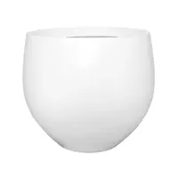 Květináč Jumbo Orb, barva matná bílá, více velikostí - PotteryPots Velikost: M - v. 93 cm, ⌀ 110 cm