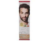 Permanentní barva pro muže na vlasy a vousy Kléral King Italy Water Color - světle hnědá (KIG03) + dárek zdarma