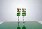 SKLENICE re-design Pilsner Urquel - edice DRUNK GLASSES, 1ks - Lukáš Houdek
