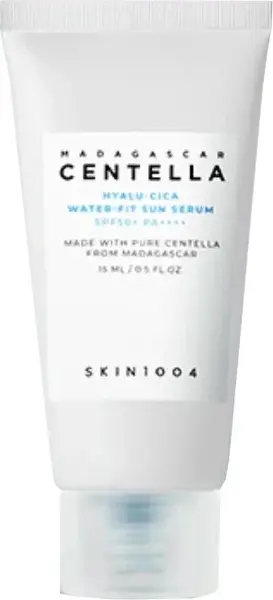 SKIN1004 Hydratační opalovací krém SPF 50+ Madagascar Centella (Hyalu-Cica Water-Fit Sun Serum) 15 ml