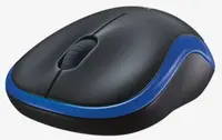 Logitech M185 /Bezdrátová/Optická/3 tlačítka/1 000 DPI/ modrá