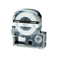 Epson LK-4TBN, ST12KW, C53S654408, 12mm x 9m, černý tisk / průhledný podklad, kompatibilní páska