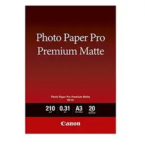 Canon paper premium Matte Photo 8657B006, 210 g/m2, A3, matný, inkoustový, bílý, foto papír
