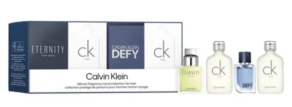 Calvin Klein Miniatury Calvin Klein - Eternity - EDT 10 ml + CK Defy - EDT 5 ml + CK One - EDT 2 x 10 ml