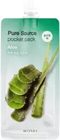 Missha Hydratační noční maska Aloe Vera Pure Source (Pocket Pack) 10 ml