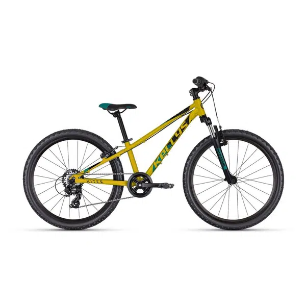 Juniorské kolo KELLYS KITER 50 24" - model 2025 11" (125-145 cm) Yellow