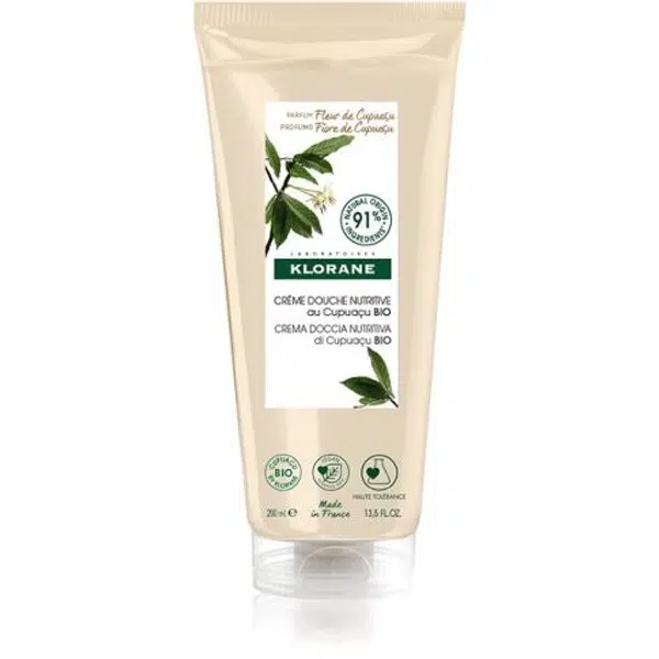 Klorane Vyživující sprchový gel Bio Květy Cupuacu (Nourishing Shower Gel) 200 ml