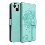 Flipové pouzdro MEZZO Book case pro Apple iPhone 13, tree green