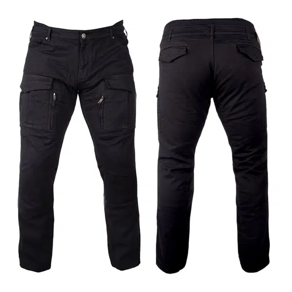 Pánské moto kalhoty BOS Cargo D Black 30