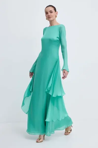 Hodvábne šaty Luisa Spagnoli RUNWAY COLLECTION