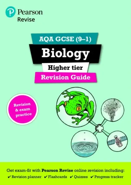 Pearson REVISE AQA GCSE Biology (Higher) Revision Guide incl. online revision and quizzes - for 2026, 2027 exams - Susan Kearsey, Pauline Lowrie