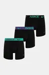 Boxerky Nike 3-pack pánské, černá barva, 0000KE1158